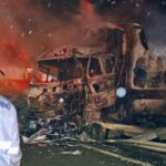 Масштабная ДТП в Японии: из-за гололеда на автобане столкнулись и загорелись 67 авто»>