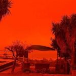 Марсианский пейзаж: красная пыль из Сахары накрыла два острова в Средиземном море (видео)»>